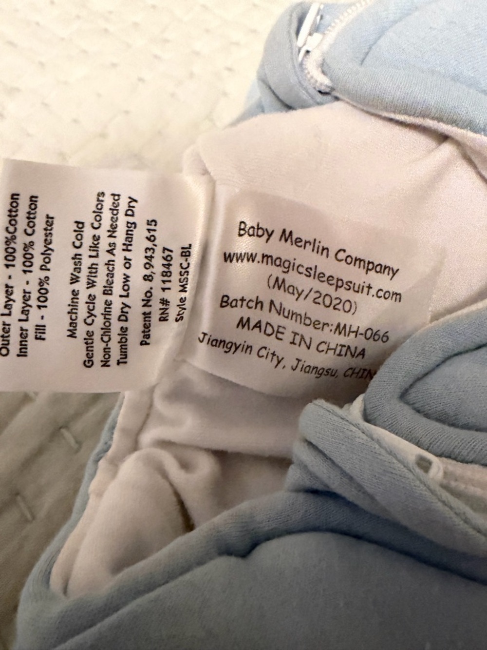 Magic Merlin Sleepsuit - Picture 3 of 3